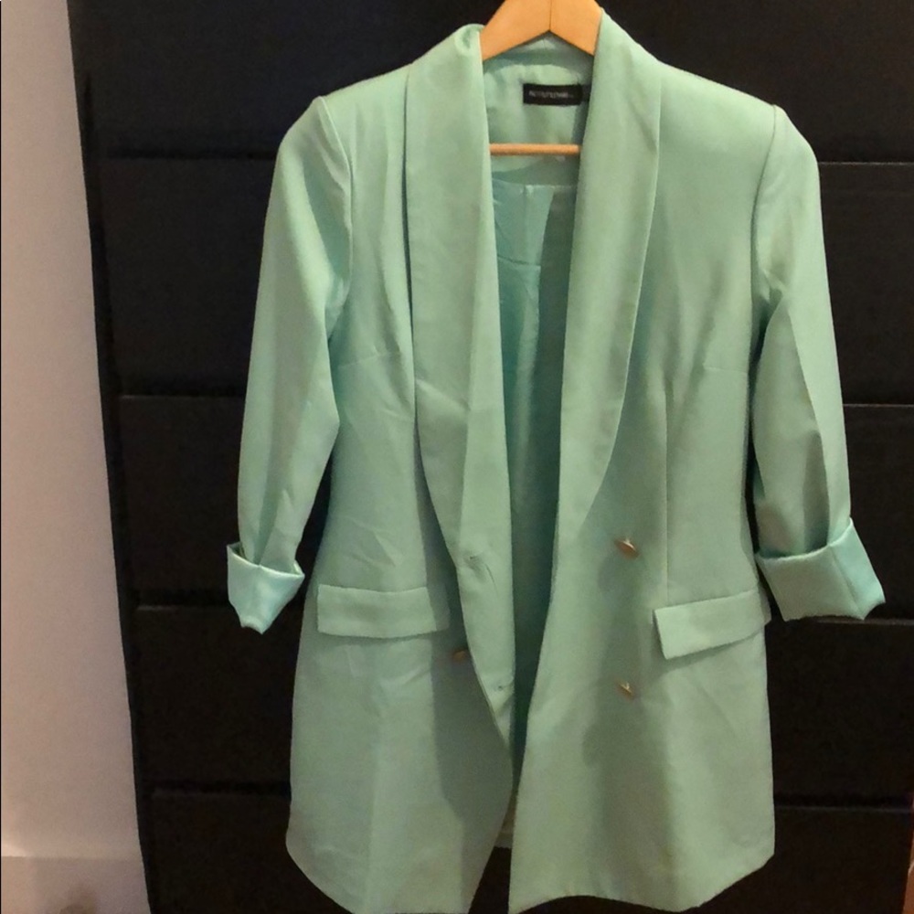 Spring mint Blazer/Dress